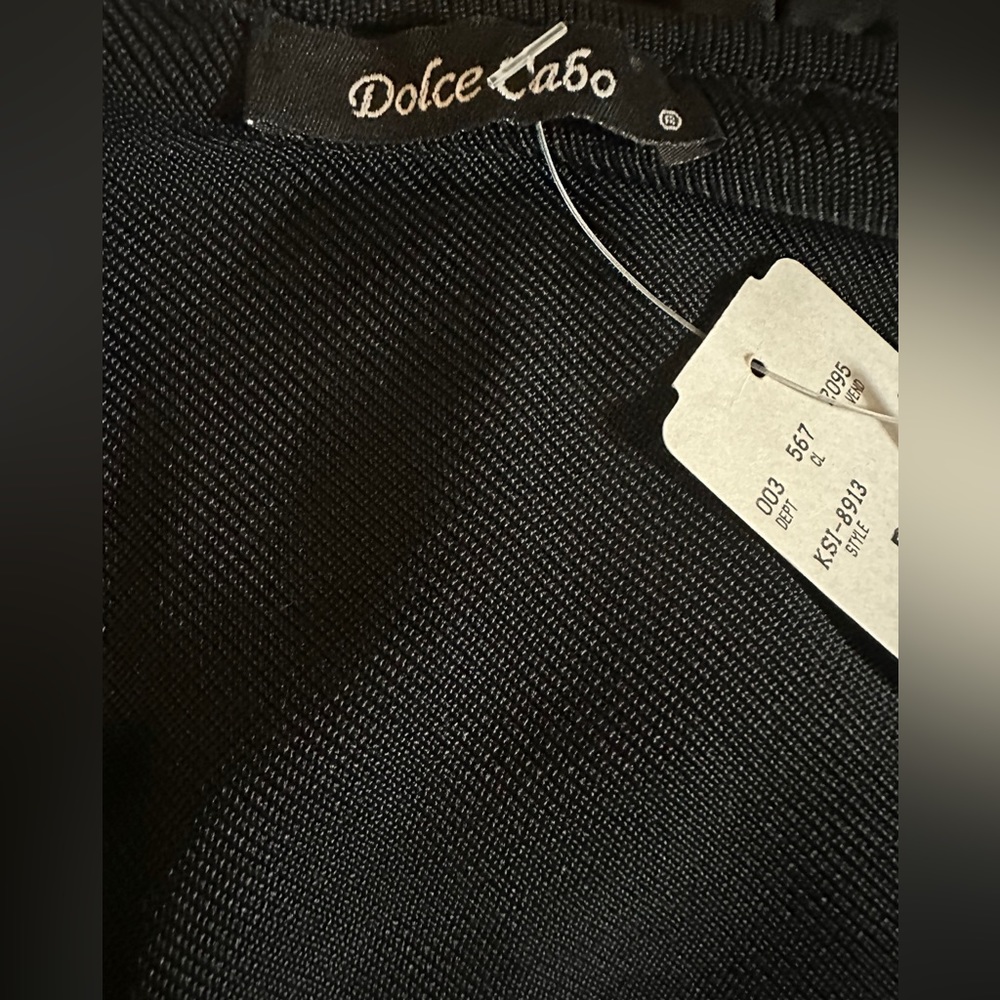 NWT DOLCE CABO RUFFLE ONE-SHOULDER TOP - Picture 4 of 6